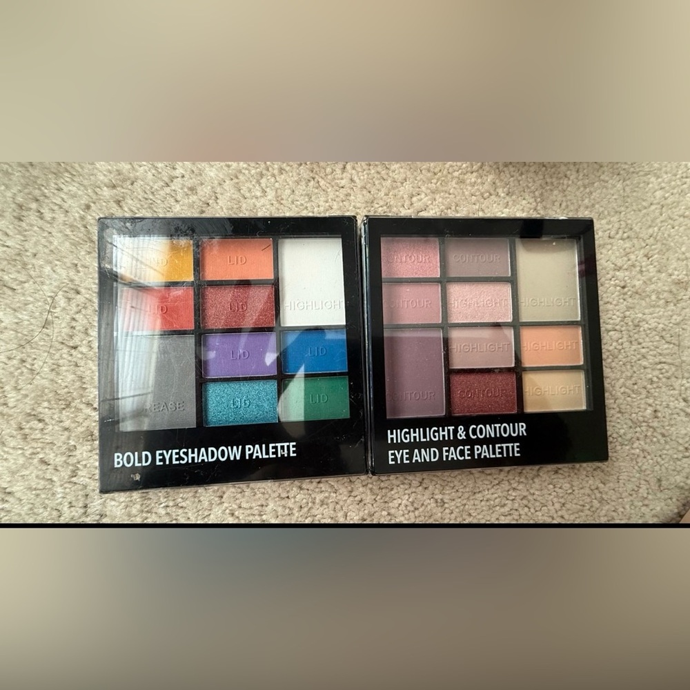 Two brand new eyeshadow pallets great colors!